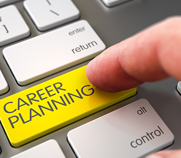 CAREER PLANNING button on keyboard